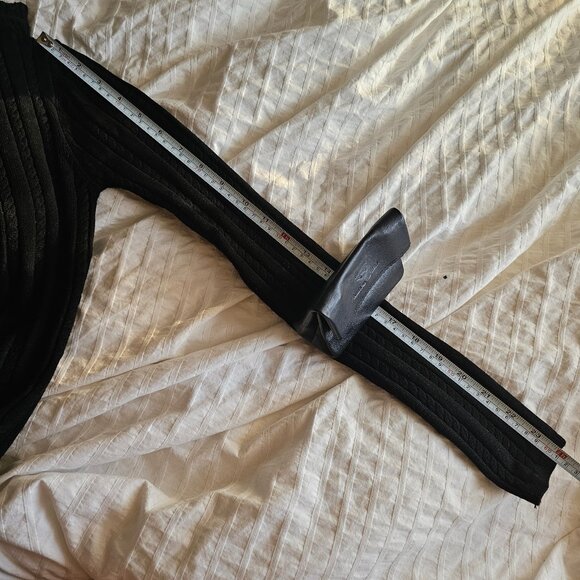 Aritzia Sunday Best Maple Longsleeve Bodycon Dress - 2020 - Black - Sz S - NWT - Picture 15 of 16